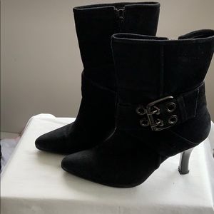 Unisa  ladies black suede ankle boots